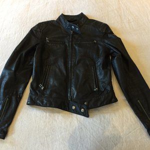 Genuine Leather Biker Jacket